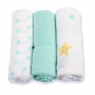 Lulujo Mini Muslin Cotton Cloths