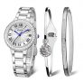 MAMONA Women’s Quartz Watch Bracelet Gift Set