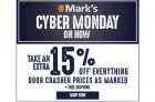 Mark’s Cyber Monday Sale