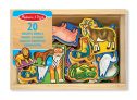 Melissa & Doug 20 Wooden Animal Magnets in a Box