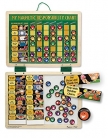 Melissa & Doug Deluxe Wooden Magnetic Responsibility Chart With 90 Magnets