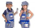 Melissa & Doug Train Engineer Role Play Costume Dress-Up Set (7 pcs)