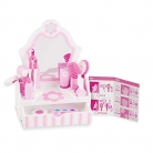 Melissa & Doug Wooden Beauty Salon Play Set