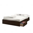 Nexera Pocono 3-Drawer Storage Bed