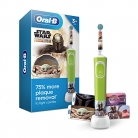 Oral-B Kids Electric Toothbrush Featuring Star Wars, Red or Green