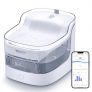 PETGUGU Cat Water Fountain with App Monitoring, 2L