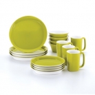 Rachael Ray Round and Square 16-Piece Dinnerware Set