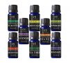 Radha Beauty Aromatherapy Top 8 Essential Oils 100% Pure & Therapeutic grade – Basic Sampler Gift Set & Kit