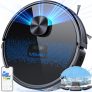 Lubluelu 2in1 Robot Vacuum and Mop, SL60D Black