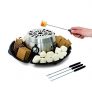 Salton Treats Indoor Electric Stainless Steel S’Mores Maker and Fondue Warmer