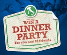 Win A Dinner Party For 10 Friends!