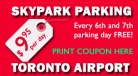 Toronto Pearson Airport Parking Coupon