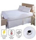 Soft Heat Micro-Plush Electric Heated Twin Mattress Pad