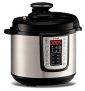 T-fal 25-all-in-1 Multicooker Programmable Electric Fast Pressure Cooker, 1100-Watts, 6-Quart, Stainless Steel