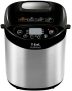 T-fal ActiBread 15 Programs Bread Machine Stainless Steel Housing Nonstick Coating Automatic Bread Maker with LCD Display, 2-Pound