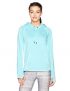 Under Armour Womens Armour Fleece Hoodie-Croshort Sleeve