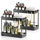 2 Tier Under Sink Organizer, 2 Pack