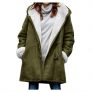 Women’s Faux Suede Oversized Fleece Lined Jacket