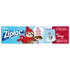 Ziploc Large Food Storage Slider Bags, Holiday Designs, 12 Count